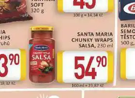Billa Santa maria chunky wraps salsa nabídka