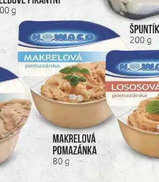 Billa Makrelová pomazánka nabídka