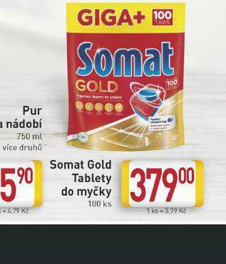 Billa Somat gold tablety do myčky nabídka