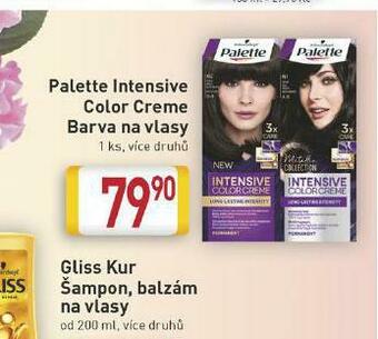 Billa Palette intensive color creme nabídka