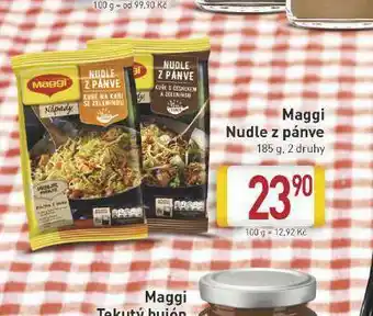 Billa Maggi nudle z pánve nabídka