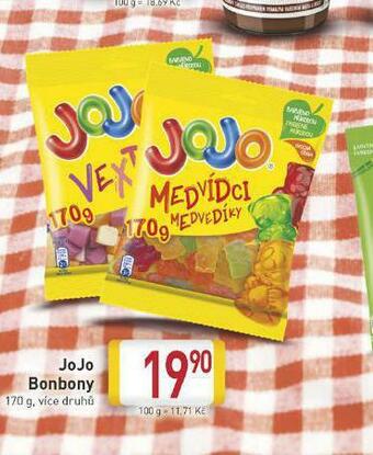 Billa Jojo bonbony nabídka