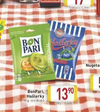 Bon pari, hašlerky