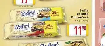 Billa Sedita rodinné polomáčené nabídka