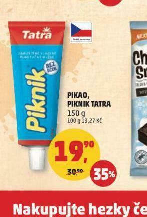 Penny Market Pikao, piknik tatra nabídka