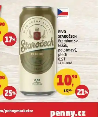 Penny Market Pivo staročec h nabídka