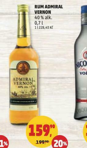 Penny Market Rum admiral vernon nabídka