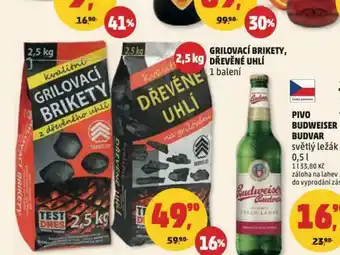 Penny Market Dřevěné uhlí, grilovací brikety nabídka