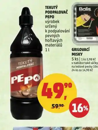 Penny Market Pepo tekutý podpalovač nabídka