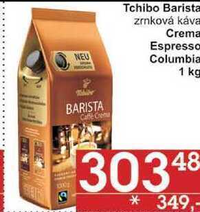 Jip Tchibo barista zrnková káva crema, 1 kg nabídka