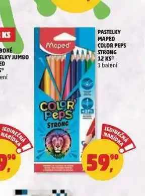 Pastelky maped color peps strong