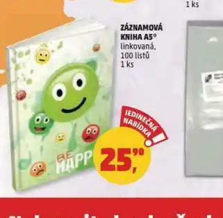 Penny Market Záznamová kniha a5 nabídka