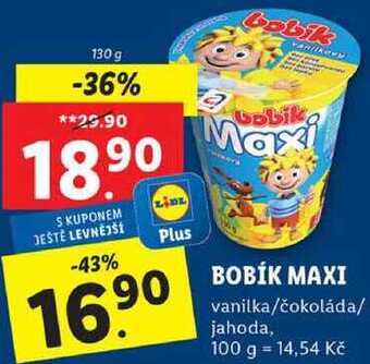 Lidl Bobík maxi, 130 g nabídka