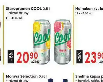 Žabka Pivo staropramen cool nabídka