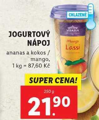 Lidl Jogurtový nápoj, 250 g nabídka