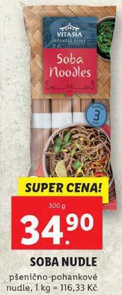 Lidl Soba nudle, 300 g nabídka