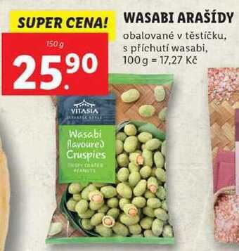 Lidl Wasabi arašídy, 150 g nabídka