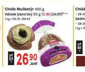 Žabka Chléb mušketýr nabídka