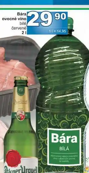 Jip Bára ovocné víno bílé červené 2l nabídka
