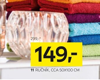 XXXLutz RUČNÍK, CCA 50X100 CM nabídka
