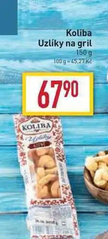 Billa Koliba uzlíky na gril 150 g nabídka