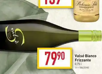 Billa Valsé bianco frizzante 0,75l nabídka