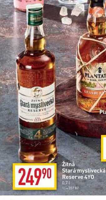 Billa Žitná stará myslivecká reserve 4yo 0,7l nabídka