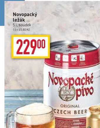 Billa Novopacký ležák 5 l, soudek nabídka
