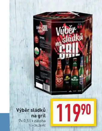 Billa Výběr sládků na gril 7x 0,5l nabídka
