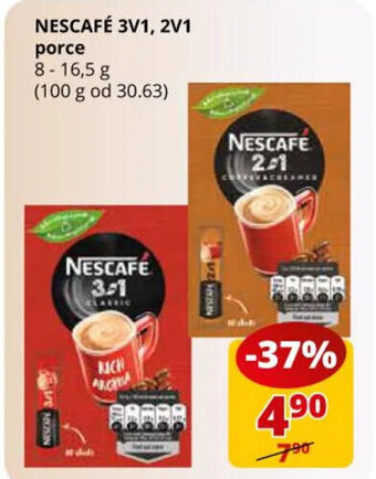 Flop NESCAFÉ 3V1, 2V1 nabídka