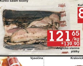 Jip Anglická slanina plátky nabídka