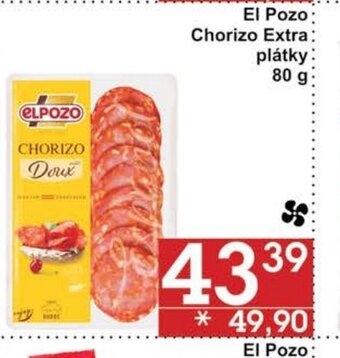 Jip El Pozo: Chorizo Extra: plátky: nabídka