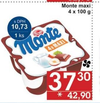 Jip Monte maxi: 4 x 100 g nabídka