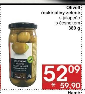 Jip Olivell řecké olivy zelené nabídka