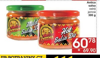 Jip Antica: salsa: nabídka
