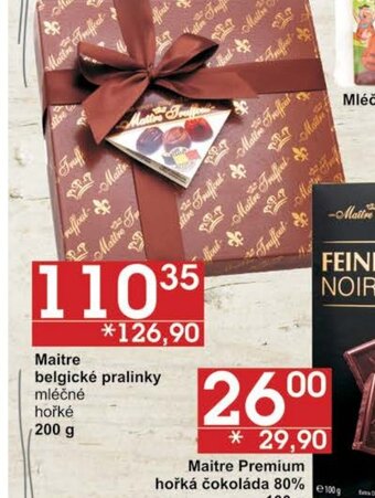 Jip Maitre belgické pralinky nabídka