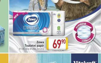 Billa Zewa deluxe toaletní papír nabídka