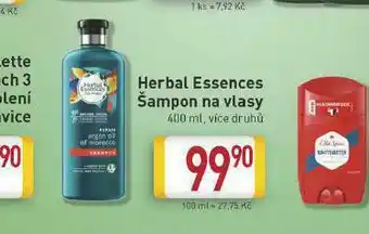 Billa Herbal essences šampon nabídka