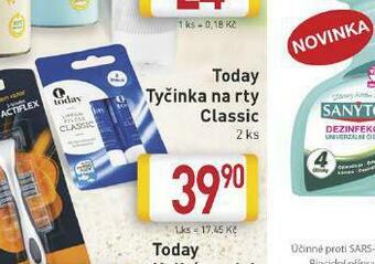 Billa Today tyčinka na rty classic nabídka