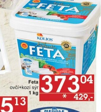 Jip Feta ovčí+kozí sýr 1 kg nabídka