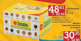 Jip Samahan čaj, 10 x 4 g nabídka