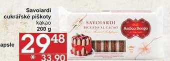 Jip Savoiardi cukrářské piškoty kakao, 200 g nabídka
