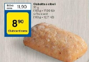 Tesco Ciabatta s cibulí nabídka