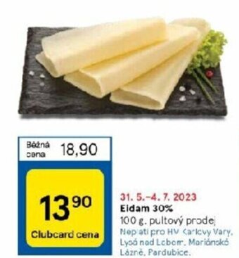 Tesco Eidam 30% nabídka