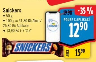 Albert Snickers nabídka