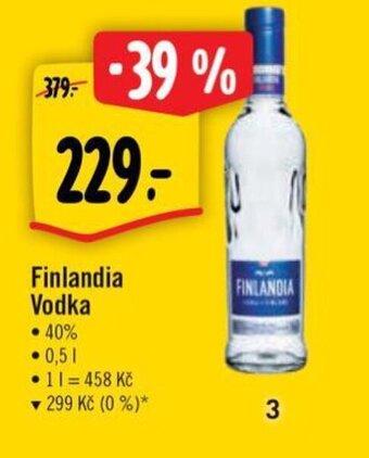 Albert Finlandia Vodka nabídka