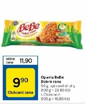 Tesco Opavia BeBe Dobré ráno nabídka