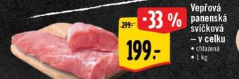 Albert Vepřová panenská svíčková - v celku nabídka