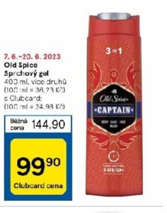 Tesco Old Spice Sprchový gel nabídka
