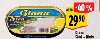 Albert Giana Sled - filety nabídka